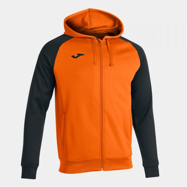 Zgornji del s kapuco JACKET ACADEMY IV ZIP-UP HOODIE oranžno črna