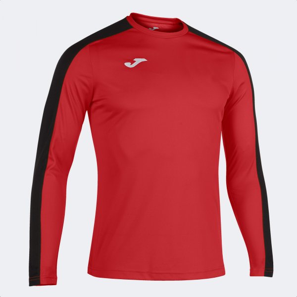 Dolgi dres / dolga majica ACADEMY LONG SLEEVE T-SHIRT rdeča črna
