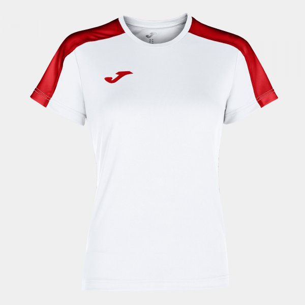 Ženski dres / majica ACADEMY T-SHIRT bela rdeče