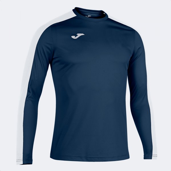 Dolgi dres / dolga majica ACADEMY LONG SLEEVE T-SHIRT mornarsko modra bela