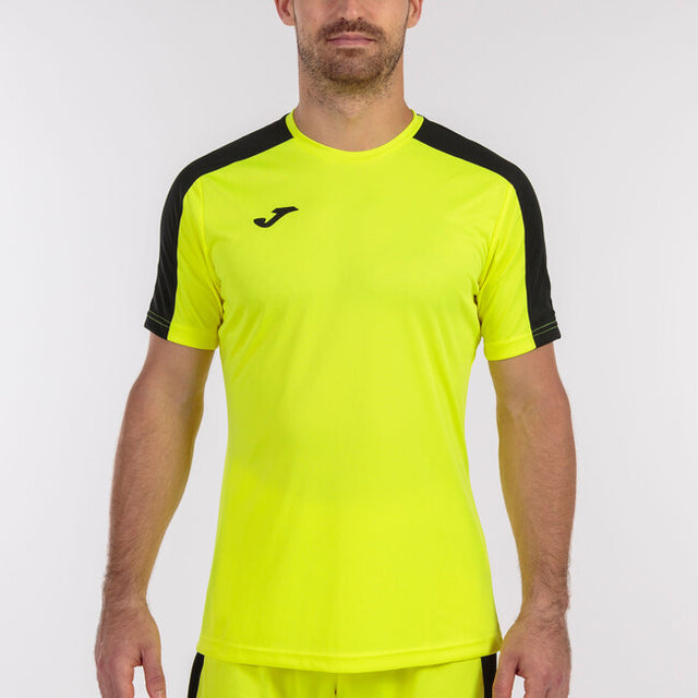 Dres ACADEMY III SHORT SLEEVE T-SHIRT fluo rumena črna