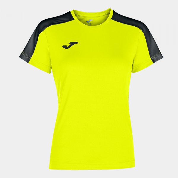 Ženski dres ACADEMY T-SHIRT fluo rumena črna