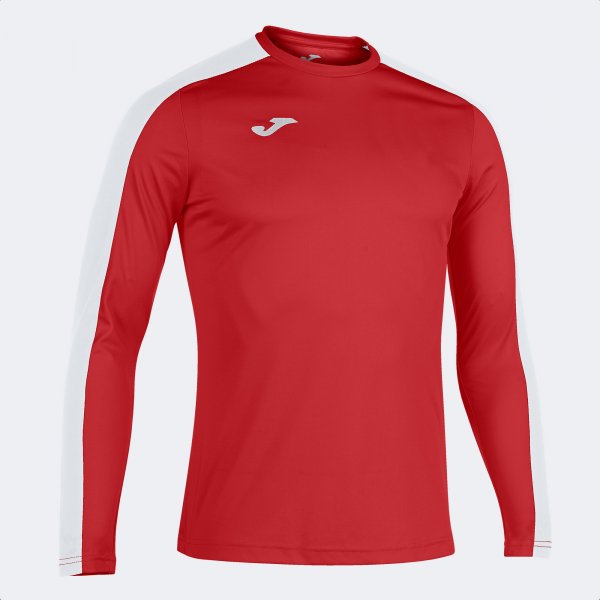 Dolgi dres / dolga majica ACADEMY LONG SLEEVE T-SHIRT rdeča bela