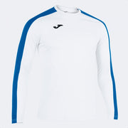 ACADEMY T-SHIRT WHITE-ROYAL M/L WHITE-ROYAL