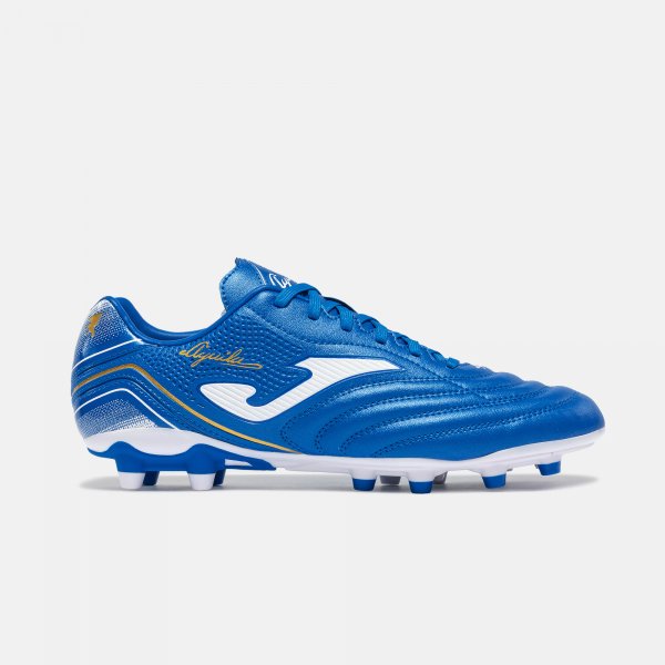 Kopačke za travo AGUILA 2604 ROYAL BLUE FIRM GROUND cian