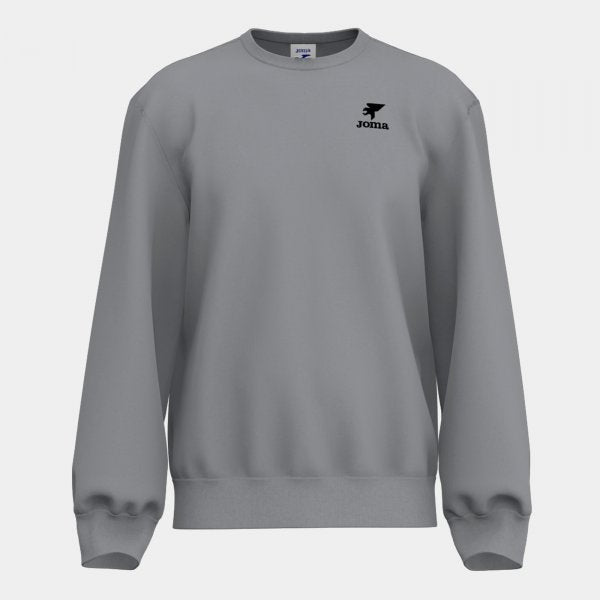 Zgornji del AGUILA SWEATSHIRT MEDIUM GRAY FLUOR ORANGE siva