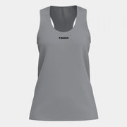 Ženske majica AGUILA TANK TOP MEDIUM GRAY FLUOR ORANGE siva