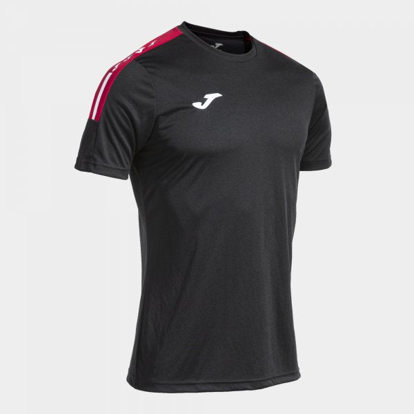 Dres / majica OLIMPIADA ALL SPORT SHORT SLEEVE T-SHIRT črno rdeča