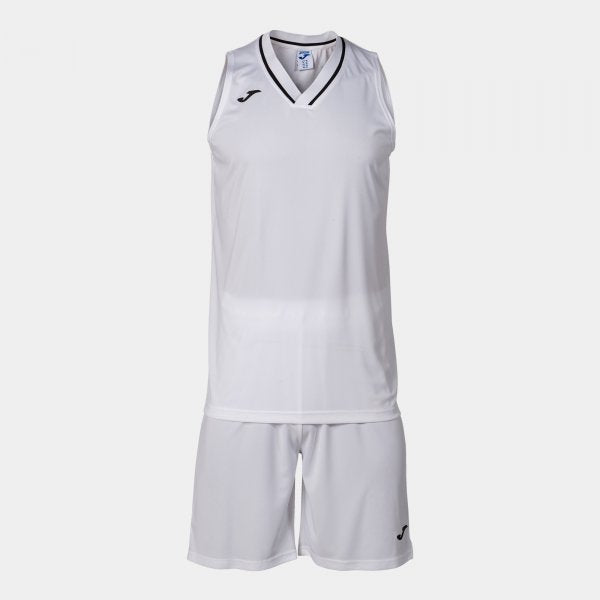 Košarkarski komplet ATLANTA TWO-PIECE SET bela črna