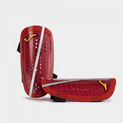 ATTACK  SHIN GUARDS RED FLUOR ORANGE RED