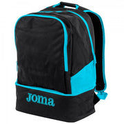 ESTADIO III BACKPACK BLACK-FLUORESCENT TURQUOISE BLACK-TURQUOISE