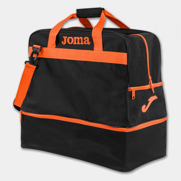 TRAINING III LARGE BAG BLACK-ORANGE BLACK-ORANGE
