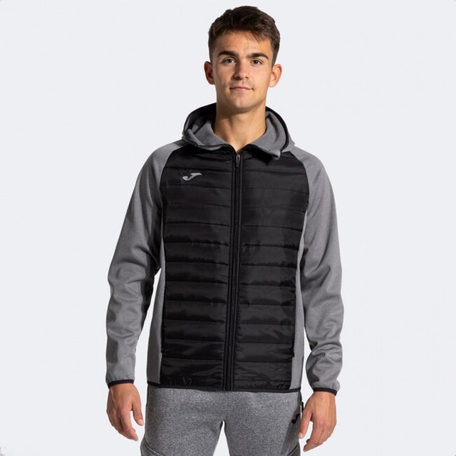 Jakna BERNA III SOFT SHELL siva črna