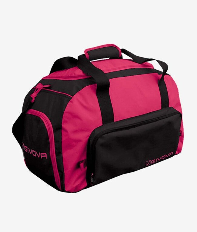 BORSA PALESTRA NERO/FUXIA