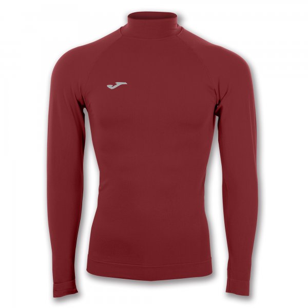 Termo majica BRAMA CLASSIC LONG SLEEVE T-SHIRT vinsko rdeča