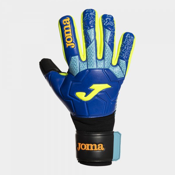 BRAVE GOALKEEPER GLOVES ROYAL FLUOR YELLOW ROYAL