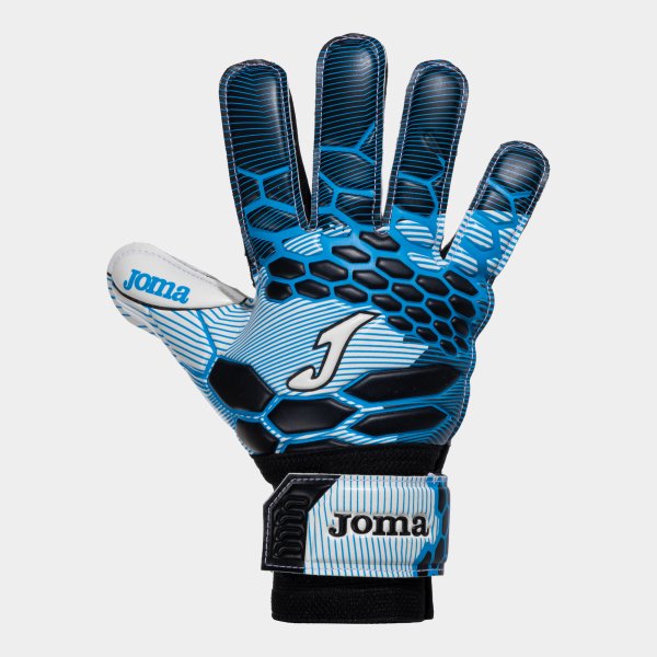 CALCIO GOALKEEPER GLOVES BLUE BLACK ROYAL