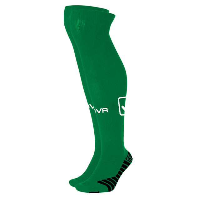 Štucne / nogavice CALZA CALCIO ALTA zelena-bela