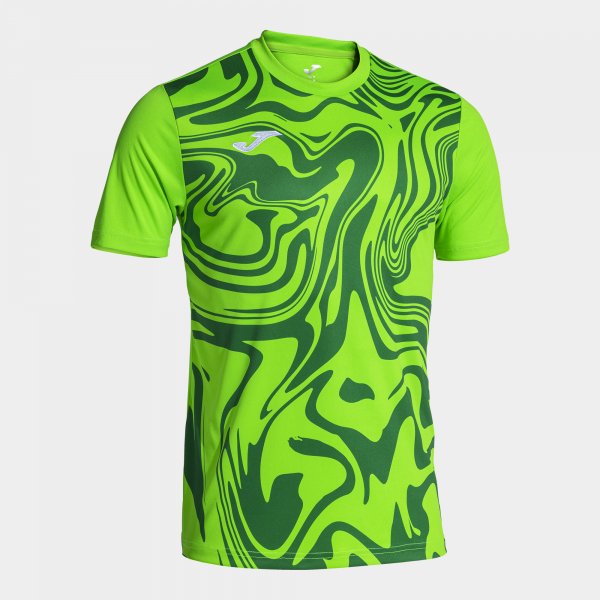 Dres / majica LION II SHORT SLEEVE T-SHIRT fluorescentno zelena