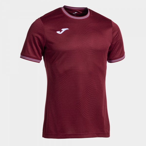 TOLETUM V SHORT SLEEVE T-SHIRT BURGUNDY BURGUNDY