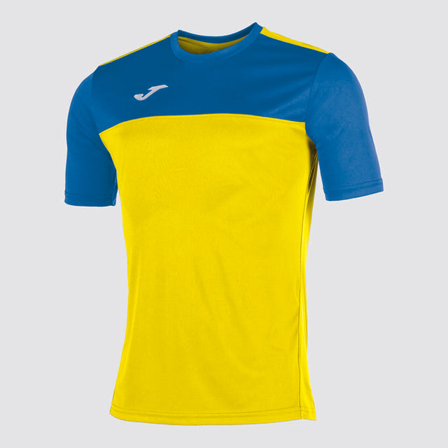 Dres S/S T-SHIRT WINNER rumeno azurna