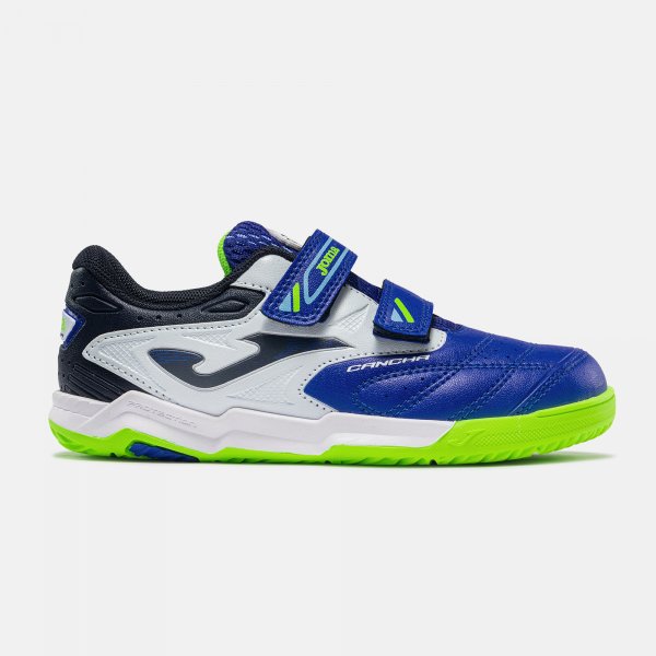 Dvoranski copati CANCHA JR 2604 ROYAL BLUE INDOOR cian