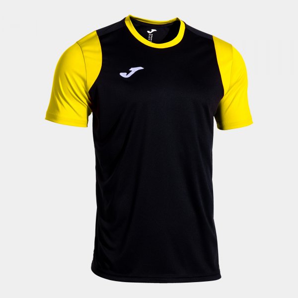 Dres / majica CANCHA SHORT SLEEVE T-SHIRT črno rumena