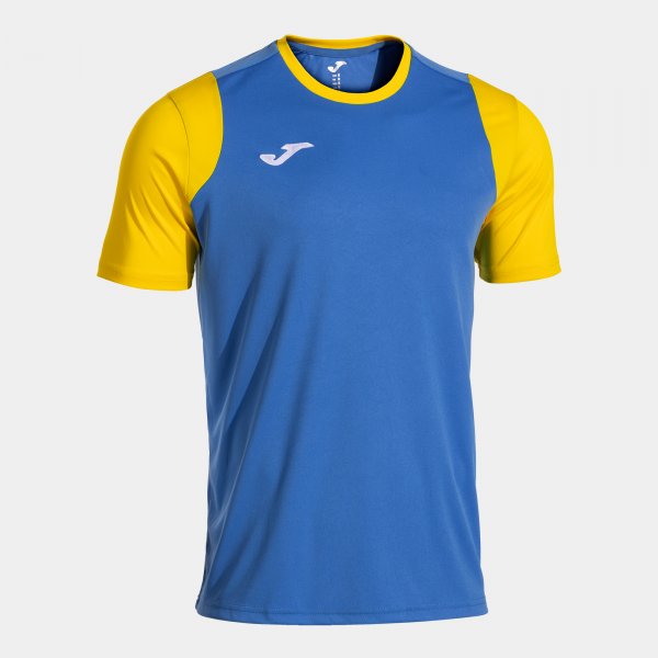 Dres / majica CANCHA SHORT SLEEVE T-SHIRT azurno rumena