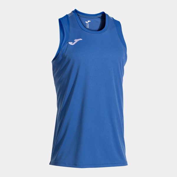 Košarkarski dres CANCHA SLEEVELESS SHIRT oranžna - azurna mornarica