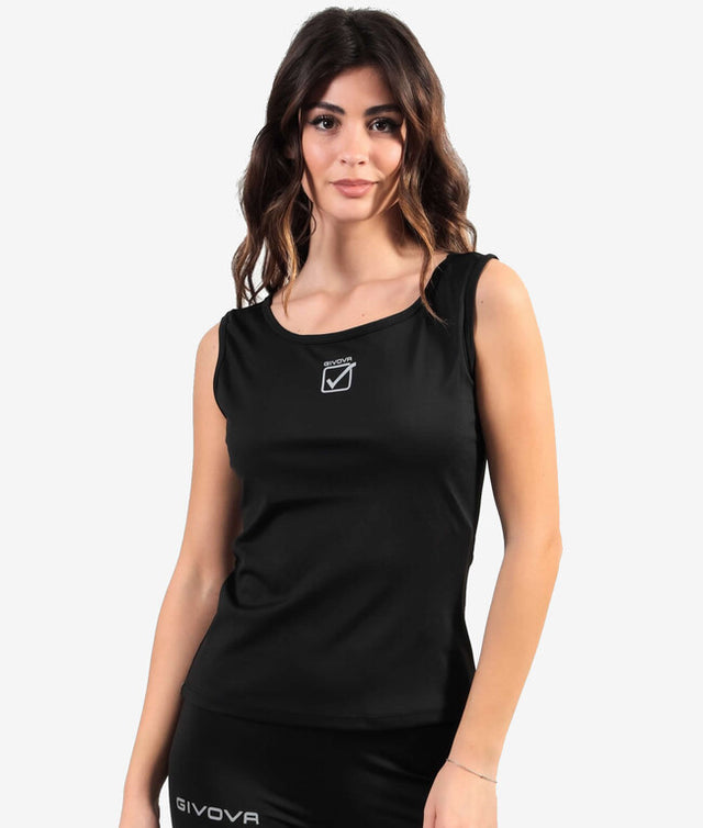 Športna spodnja majica CANOTTA BASIC temno siva