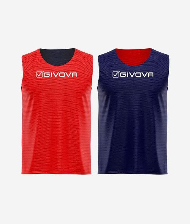 Brezrokavnik CASACCA DOUBLE rdeča-modra