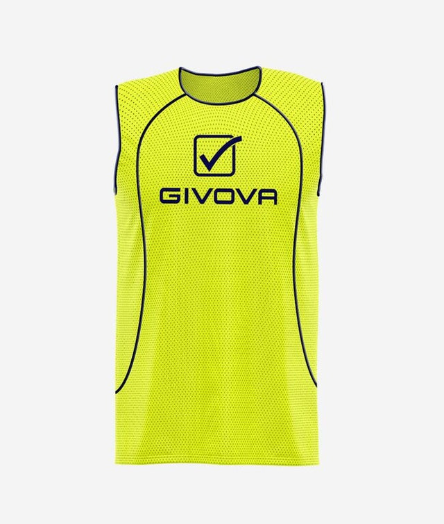Brezrokavnik CASACCA FLUO SPONSOR BIG logo fluo rumena