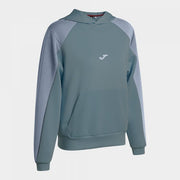 Ženska zgornji del CHALLENGE HOODIE cian