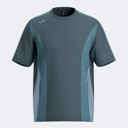 Polo majica CHALLENGE SHORT SLEEVE T-SHIRT modra - siva