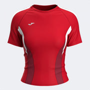Ženske majica CHALLENGE SHORT SLEEVE T-SHIRT rdeča