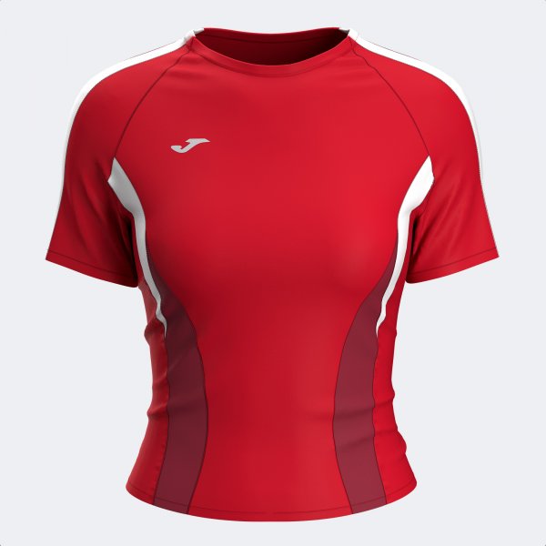 Ženske majica CHALLENGE SHORT SLEEVE T-SHIRT rdeča