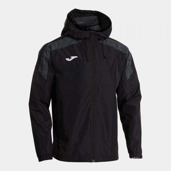 Dežna jakna CHAMPIONS VIII RAINCOAT črna antracitna