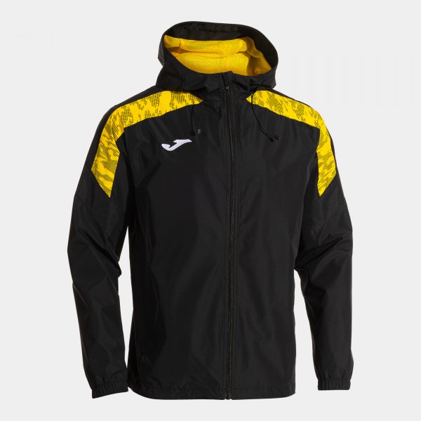 Dežna jakna CHAMPIONS VIII RAINCOAT črno rumena