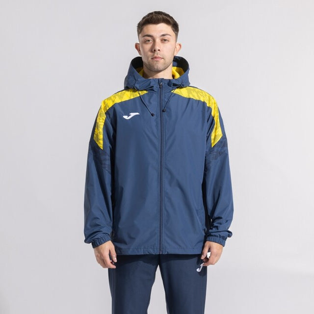 Dežna jakna CHAMPIONS VIII RAINCOAT mornarsko modra rumena