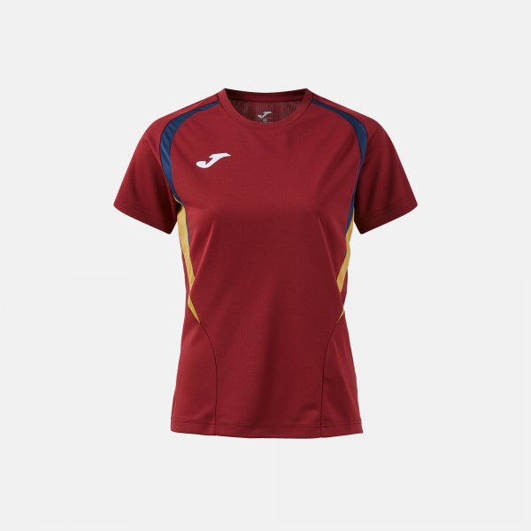 CHAMPIONSHIP 20 SHORT SLEEVE T-SHIRT DARK RED DARK NAVY WINE-NAVY