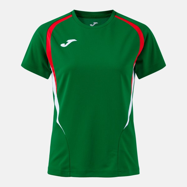 Ženske majica CHAMPIONSHIP 20 SHORT SLEEVE T-SHIRT zelena rdeča