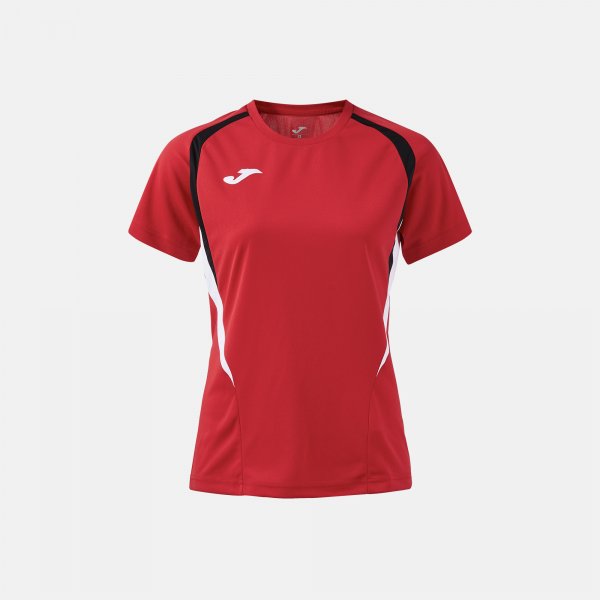Ženske majica CHAMPIONSHIP 20 SHORT SLEEVE T-SHIRT rdeča črna