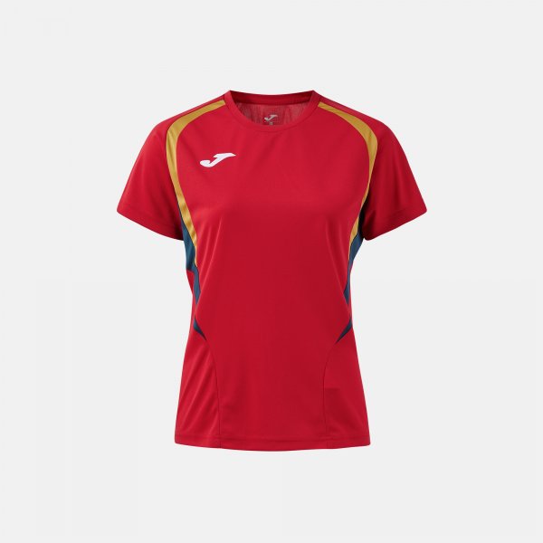 Ženske majica CHAMPIONSHIP 20 SHORT SLEEVE T-SHIRT rdeča mornarsko modra