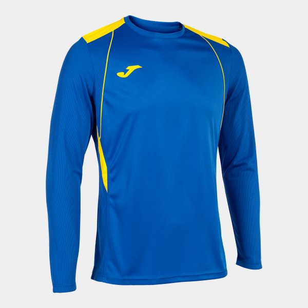 Dolgi dres / dolga majica CHAMPIONSHIP VII LONG SLEEVE T-SHIRT azurno rumena
