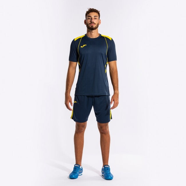 Dres / majica CHAMPIONSHIP VII SHORT SLEEVE T-SHIRT mornarsko modra rumena