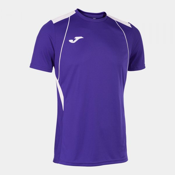 Dres / majica CHAMPIONSHIP VII SHORT SLEEVE T-SHIRT vijolična bela