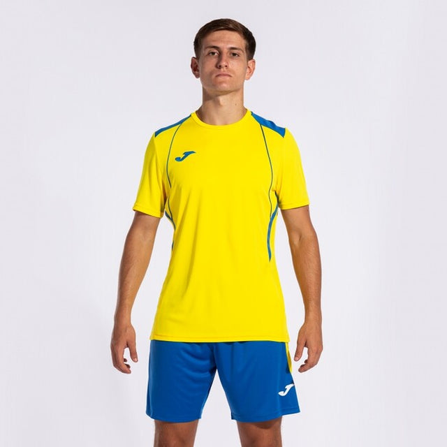 Dres / majica CHAMPIONSHIP VII SHORT SLEEVE T-SHIRT rumeno azurna