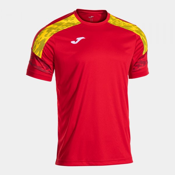 Dres / majica CHAMPIONSHIP VIII SHORT SLEEVE T-SHIRT rdeča rumena