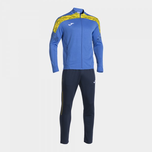 Komplet CHAMPIONSHIP VIII TRACKSUIT azurno rumena