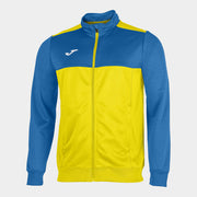 WINNER FULL ZIP SWEATSHIRT YELLOW-ROYAL BLUE YELLOW-ROYAL
